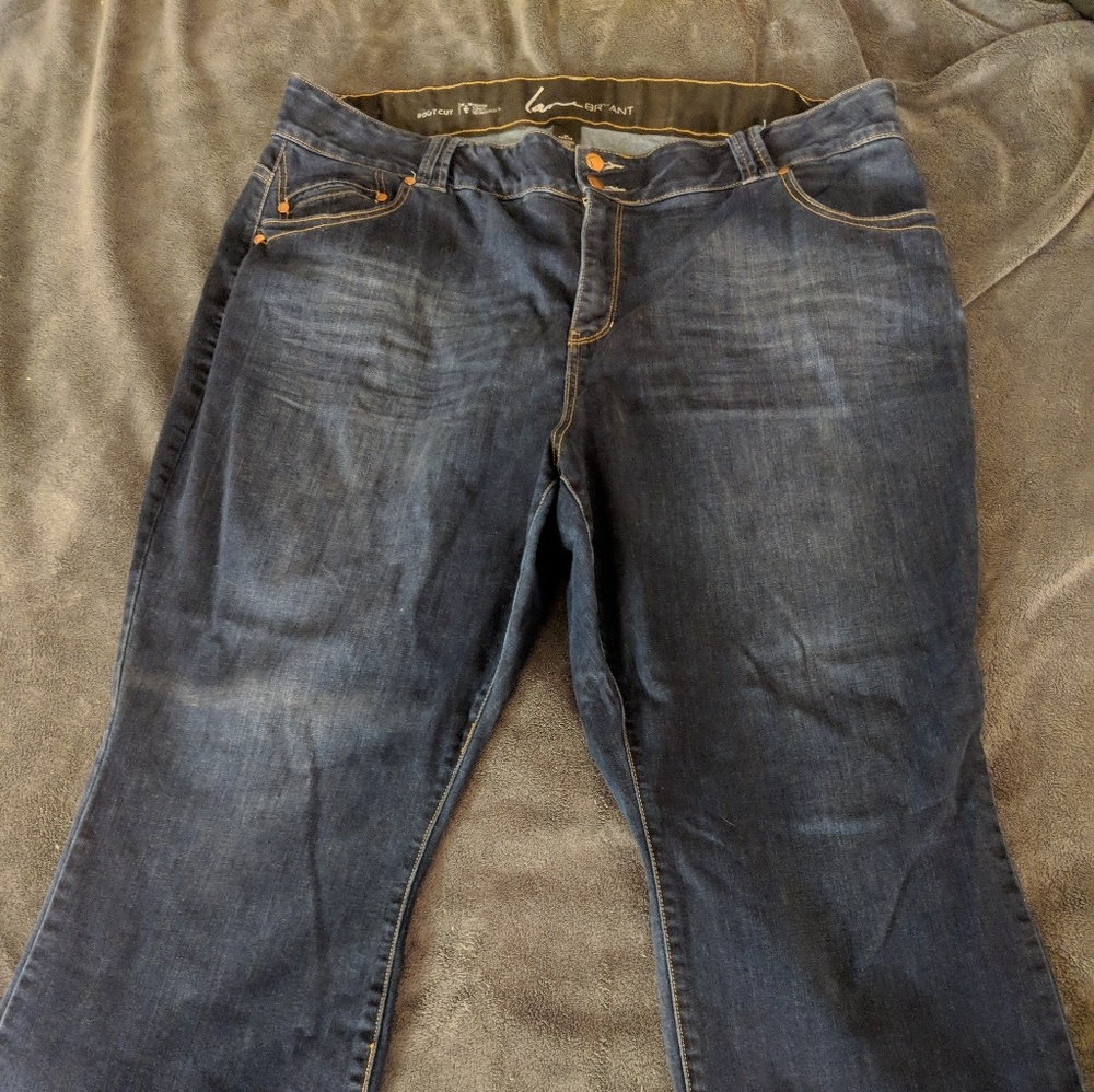 Lane Bryant plus jeans 24 petite